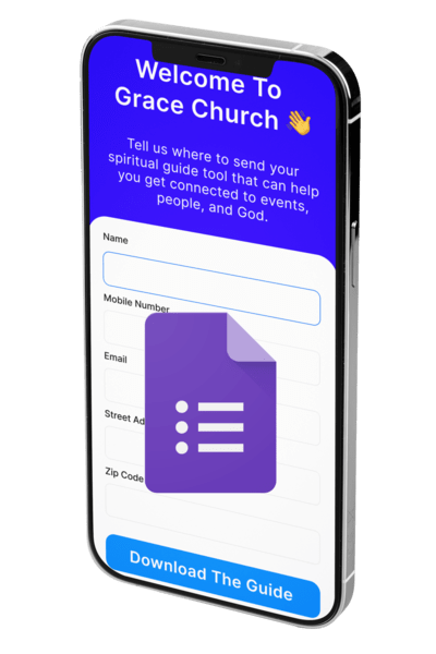ChurchStamp Sends Postcards from Google Forms
